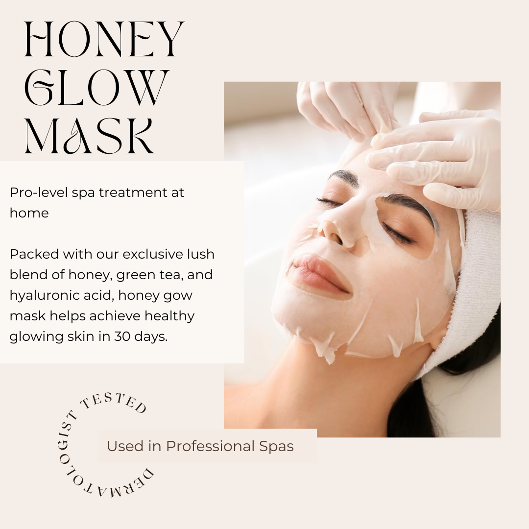 To Do List- Honey Glow Mask- 30 Spa- Grade Sheet Masks