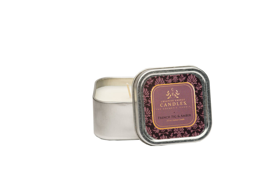 2-in-1 Soy Lotion Candle- French Fig &amp; Amber